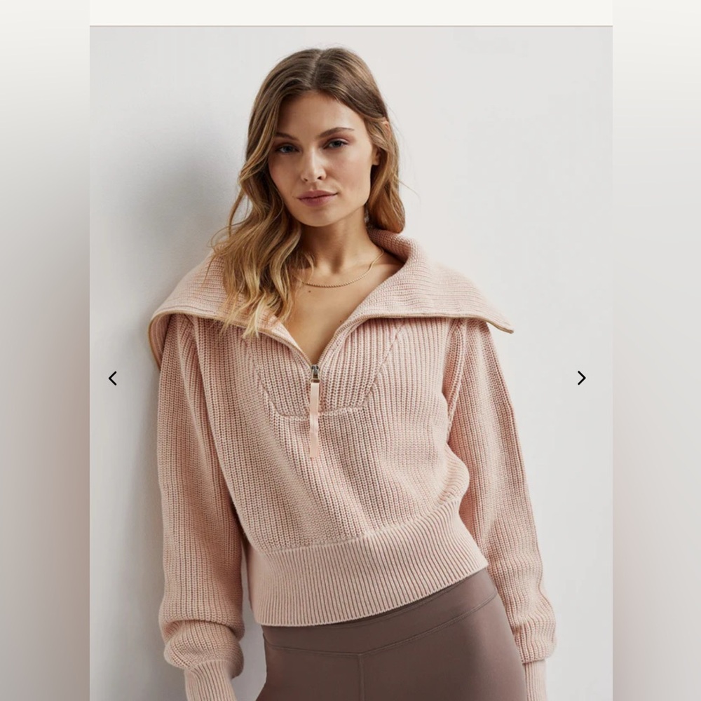 Varley Mentone Half-Zip Knit Pullover